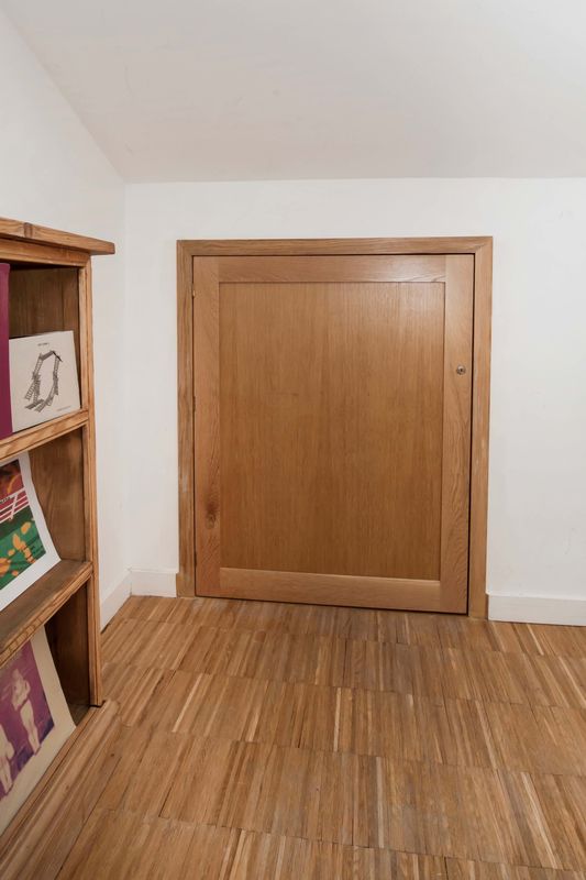 Attic access from the master bedroom
